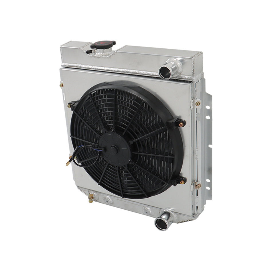 Labwork Aluminum 3 Row Radiator+Fan Shroud For Mercury Comet 1960-1965