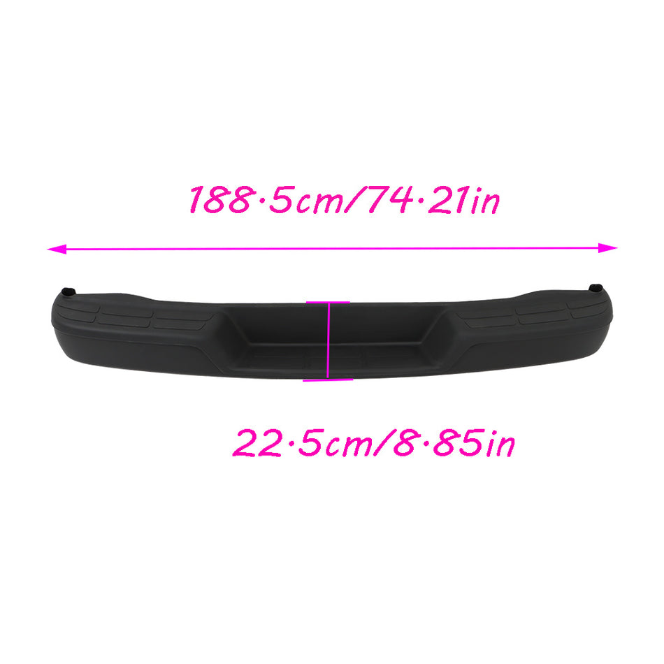 Labwork Rear Bumper Assembly For Chevy Express & GMC Savana 1996-2021 1997 Black