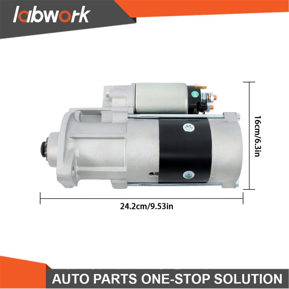 Labwork M8T50472 1K012-63010 Starter For Kubota Loader V3800DI-T M126GX M126X