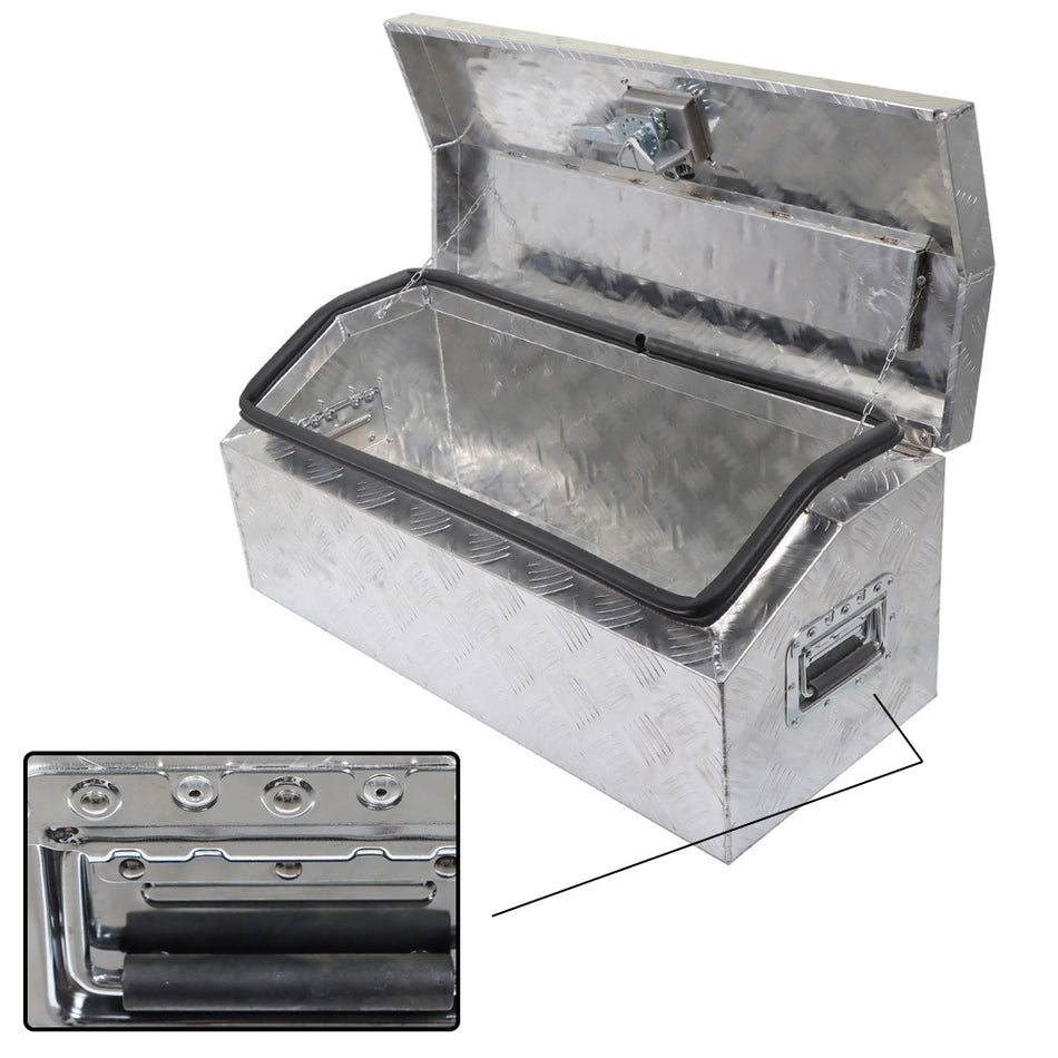 Labwork 30" x 13"x 13" Aluminum Tool Box For Flatbed Pickup Truck Trailer
