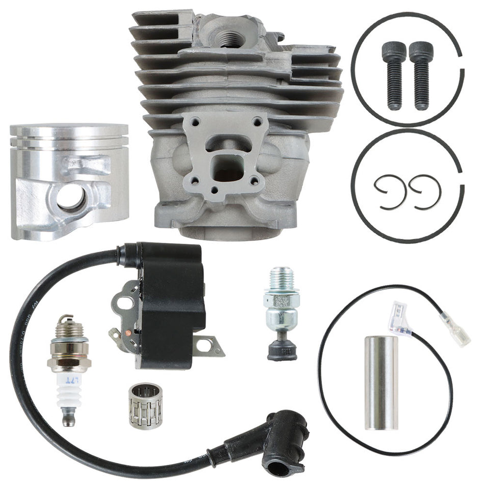 Cylinder Piston Ignition Coil Kit Fit For MS362 MS362C 47mm 1140 020 1200