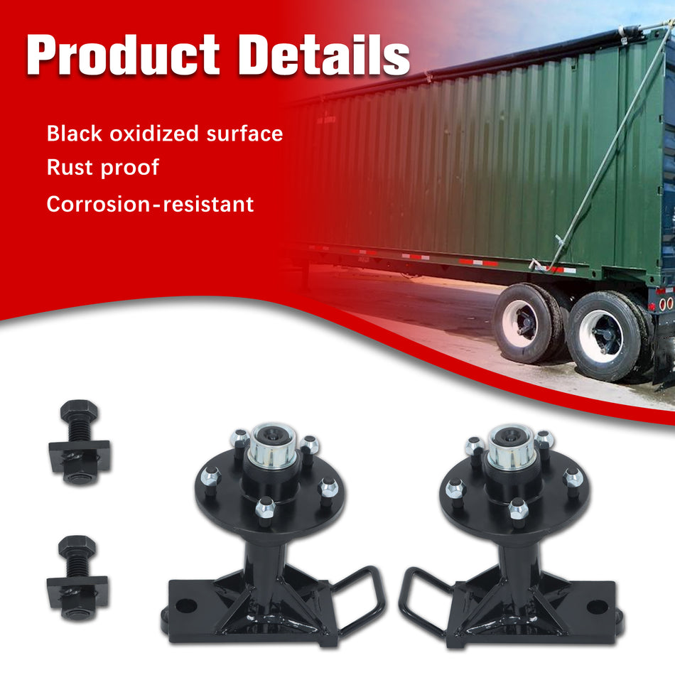 Labwork 5ears × 5.5 Container Hub Bearing Seat W/Circular Spindle W/Dust Cover