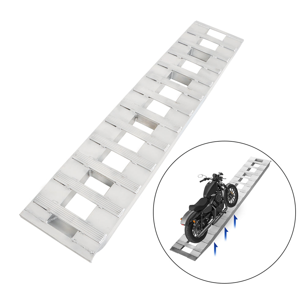 Labwork 72" X 15" 6FT Aluminum Trailer Ramps 6500LBS for Car Trailers Trucks 2Pc