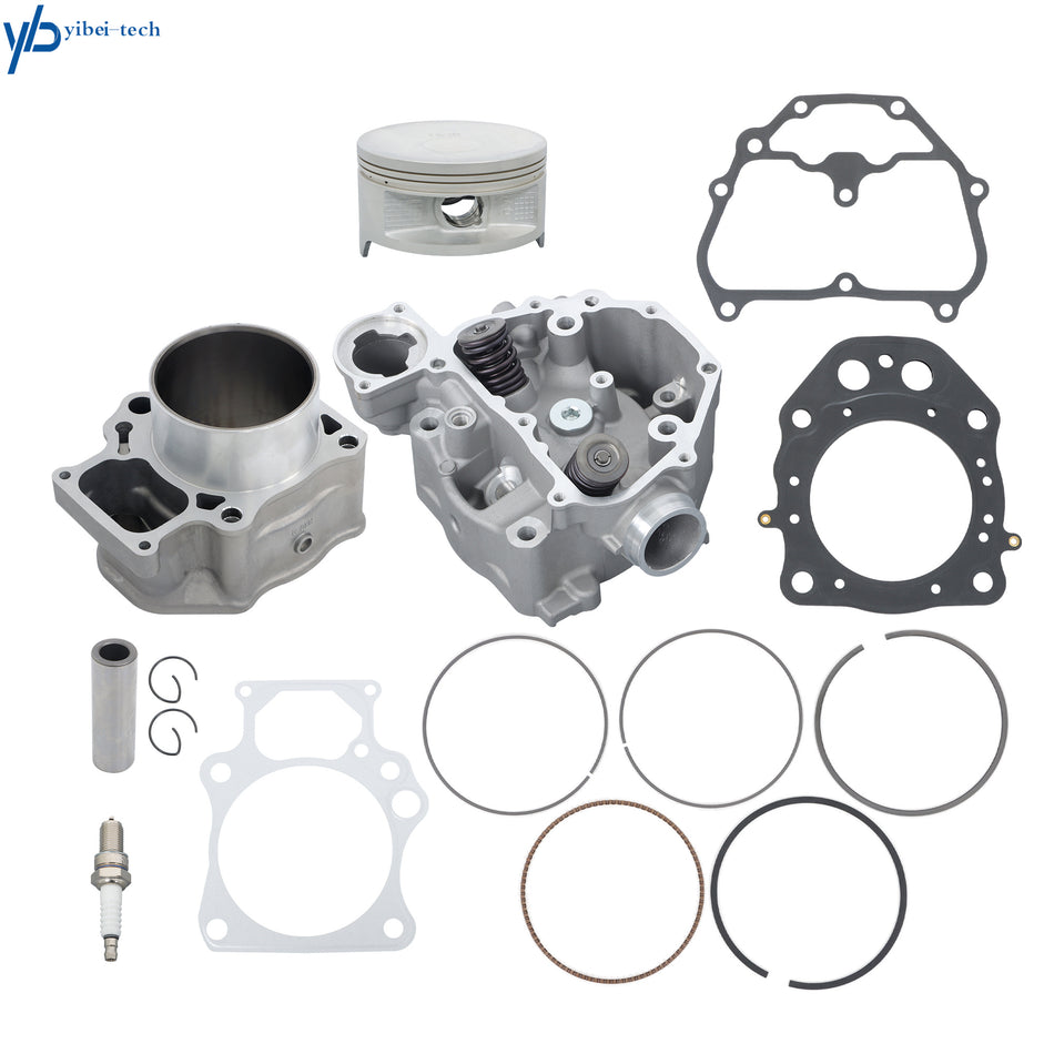 Cylinder Head + Piston + Rebuild Kit For Honda TRX500 2009-2024 12200-HP7-A01