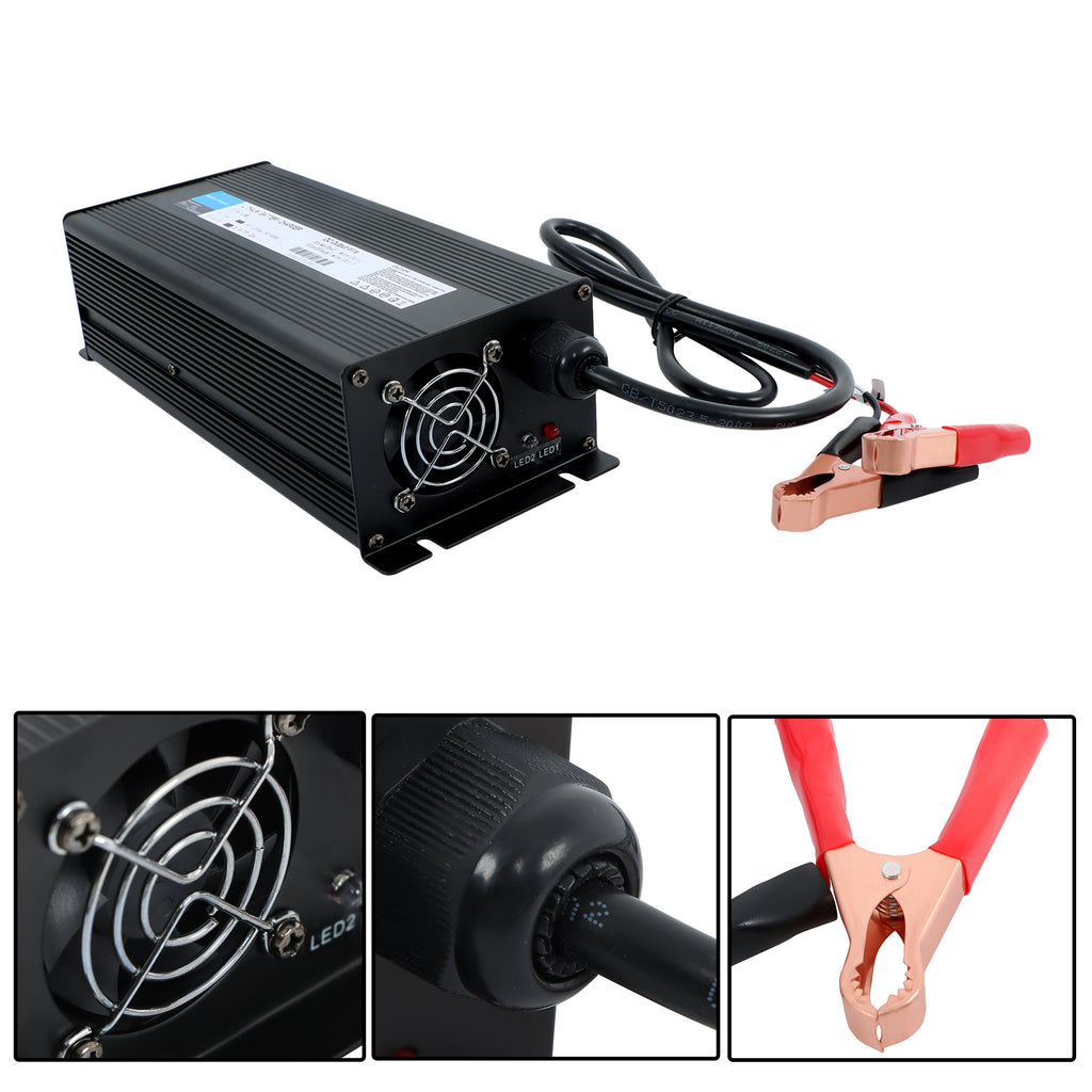 Labwork 24V 20A LifePO4 Battery Charger for 29.2V LiFePO4 Lithium-Iron