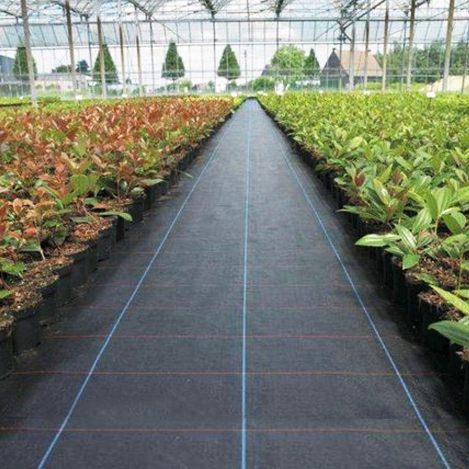 Weed Barrier Fabric Weed Cover Woven Ground Landscape 3.2 Ounce 3FT × 200FT