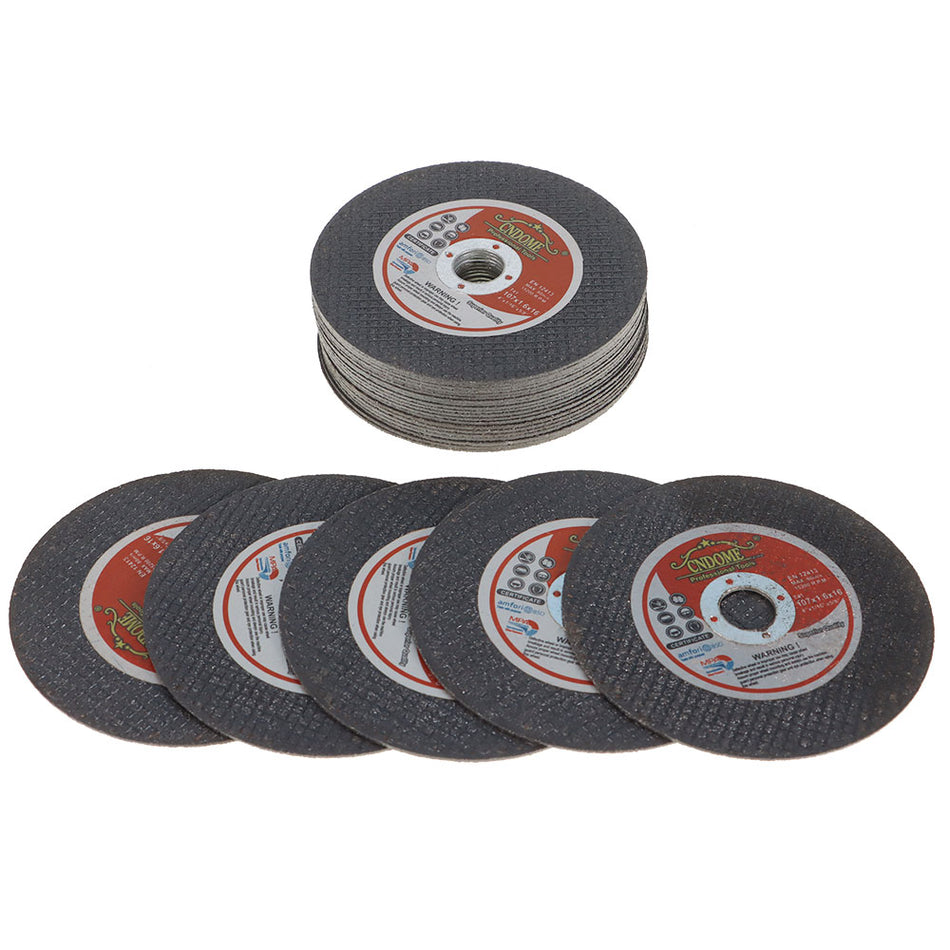 25Pcs 4" × 1/16"× 5/8" Thin Cut Off Wheels Die Grinder Metal Cutting Dics Wheel