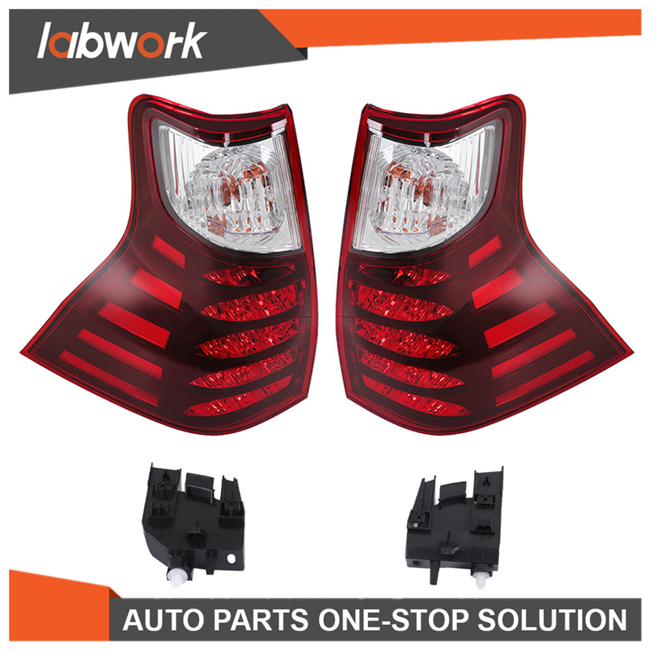 Labwork Passenger+Driver Side Tail Light Lamp Fit For Lexus GX460 2017-2021 Rear