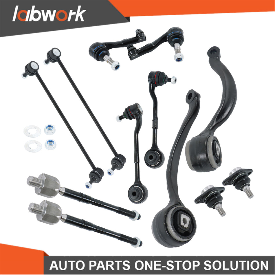 Labwork Front Control Arms Ball Joints Kits K621945 For BMW 328i 335i 2007-2013