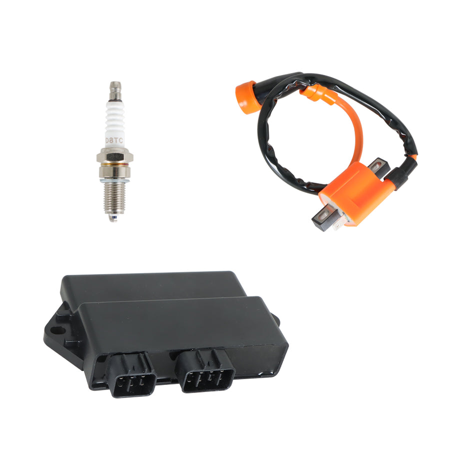 New Ignition Coil CDI Spark Plug For Yamaha Warrior 350 YFM350X 1997-2000 2001