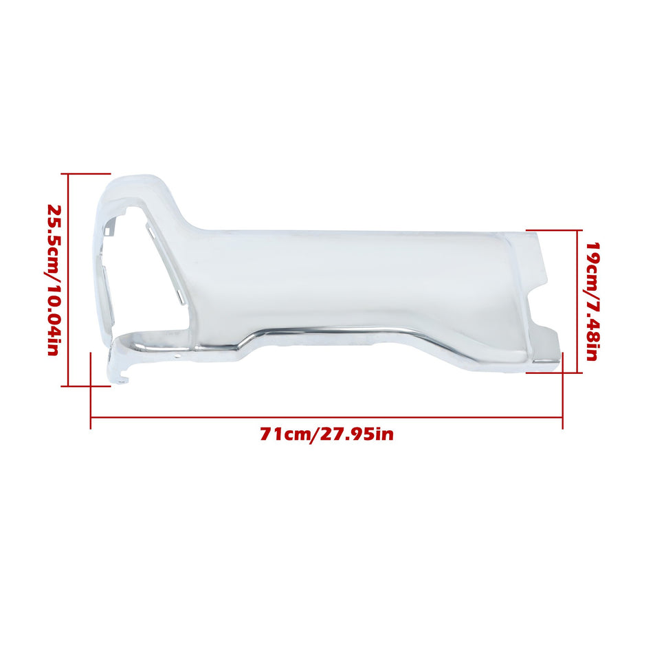 Labwork Left Side Rear Bumper End Cap PC3B17F86 For 2023-25 Ford F250 F350 F450