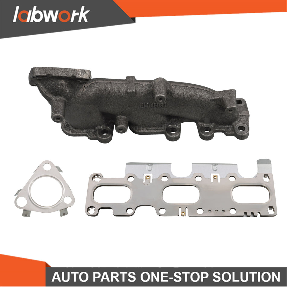 Labwork Exhaust Manifold Passenger Right Side Hand for Ford Explorer MKT 674-686