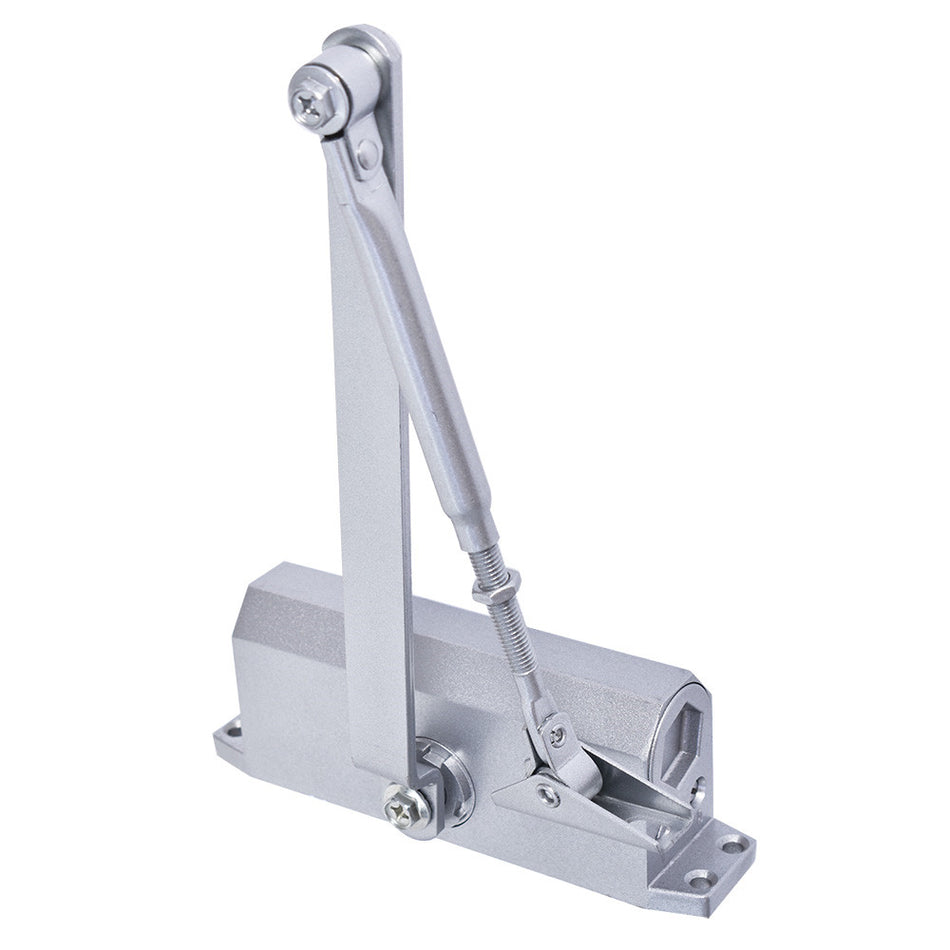 2 Pcs Aluminum Commercial Door Closer 45-65KG Two Independent Valves Control