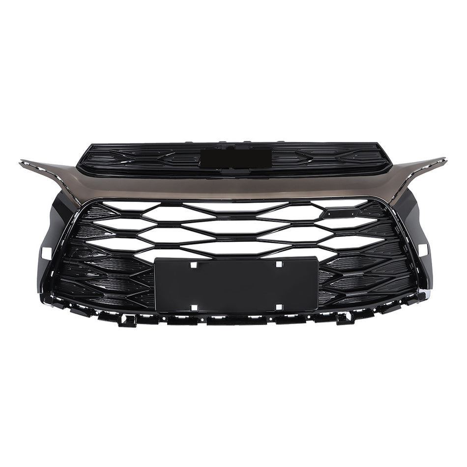 Labwork Front Upper Bumper Grill Grille For 2021 2022 2023 Chevy Trailblazer