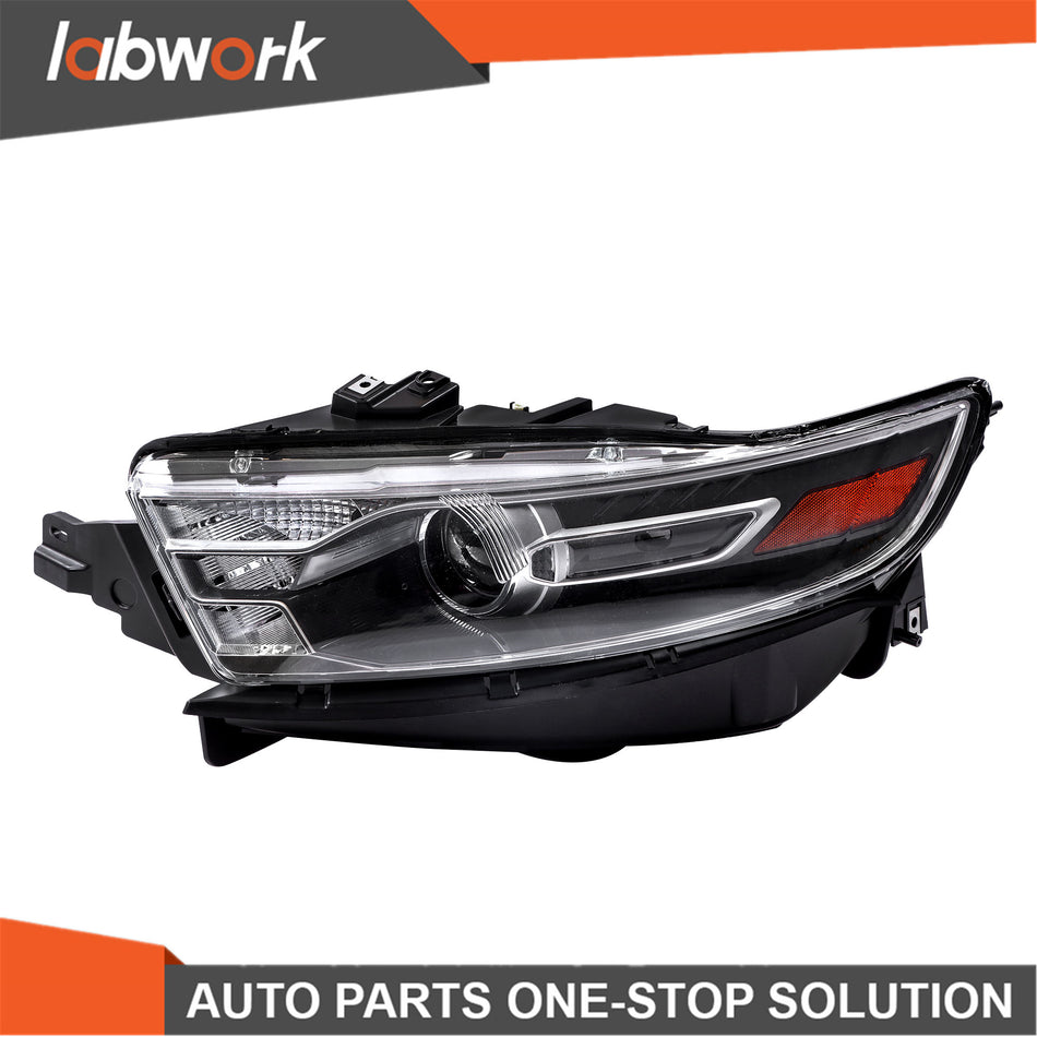 Labwork For Ford Taurus 2014-2016 Halogen HB3 W/Gray Trim Projector Left Side