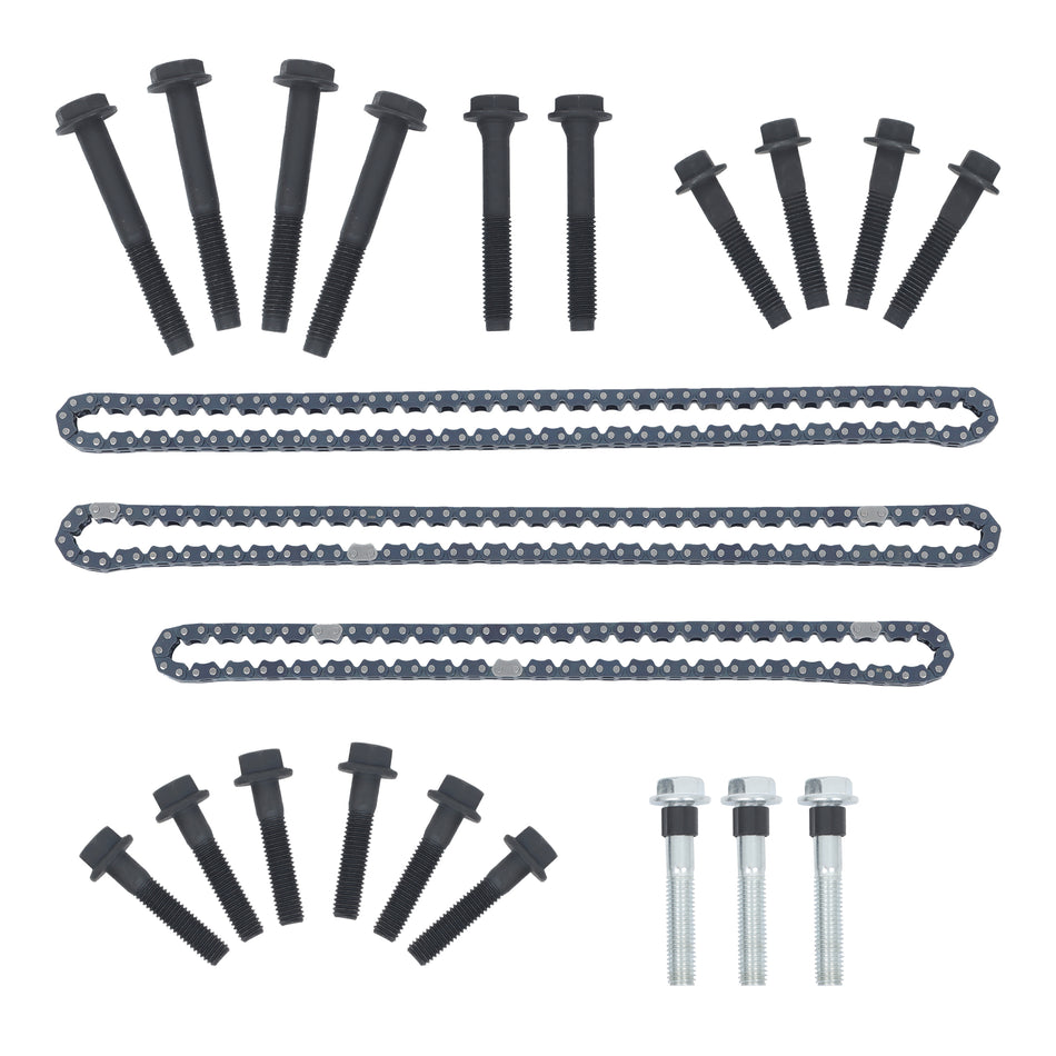 Labwork Timing Chain Kit Oil Pump+ 4vvt Cam Phaser Int& Exh For Equinox 3.0 3.6L