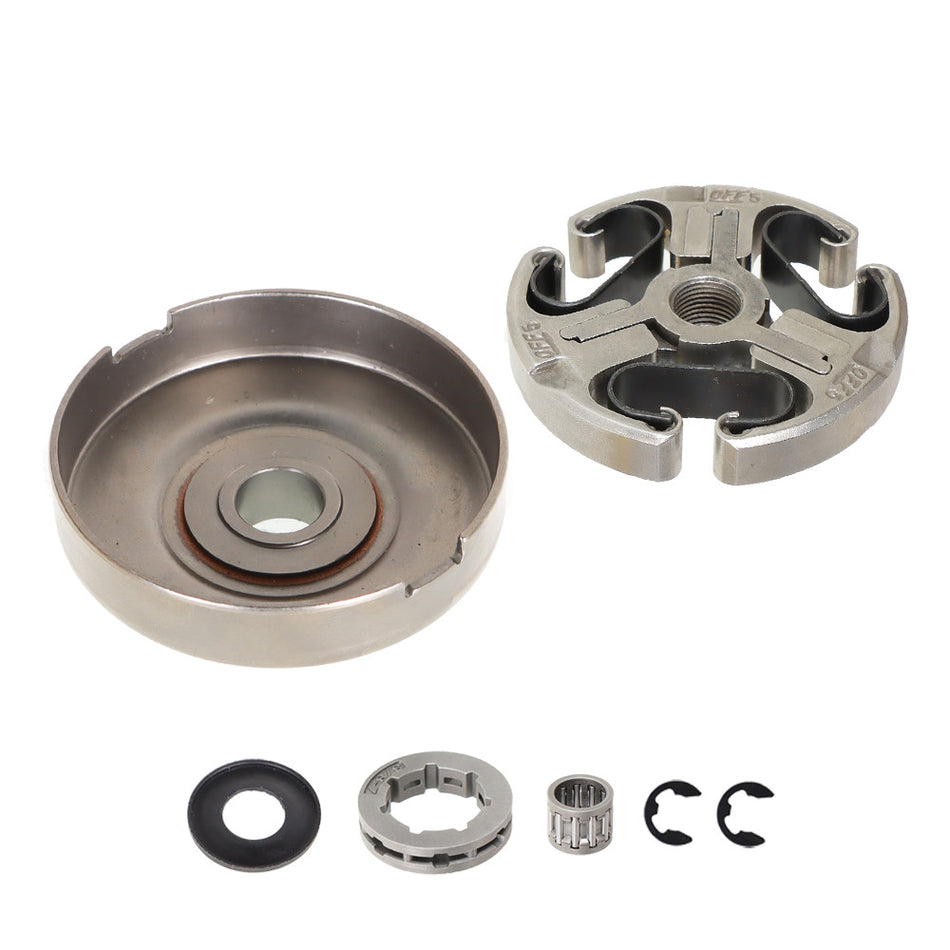 For Husqvarna 365 X-Torq Clutch Drum Sprcoket Kit Suitable 372X X-Torq Chainsaw
