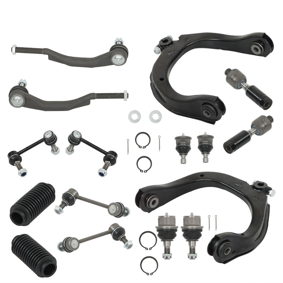 Labwork 16pc Front Upper Control Arm Kit Sway Bars For 2003-2006 Chevrolet SSR