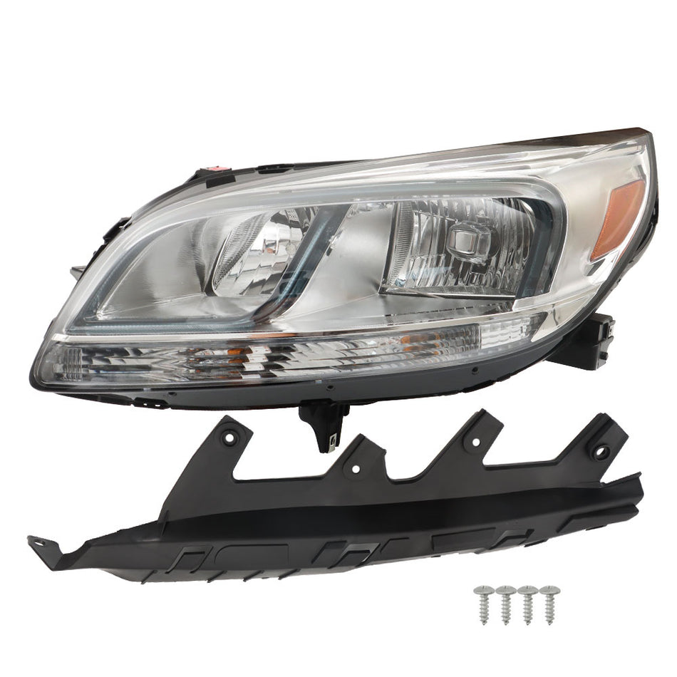 Labwork Left Headlight For 2013-2015 Chevrolet Malibu LS 2016 Limited LS Halogen
