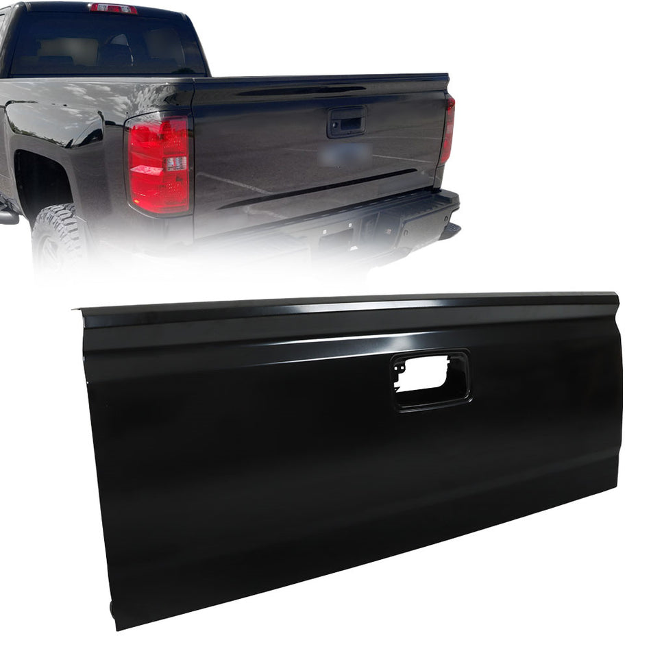 Labwork Black Tailgate Assembly W/ Assist For 2014-2019 Chevy Silverado Sierra