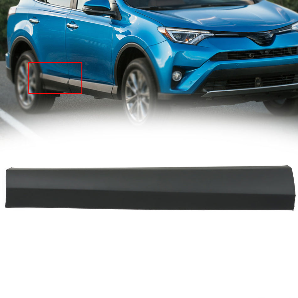 Labwork Front Right Door Lower Molding Door Garnish For 2016-2018 Toyota RAV4