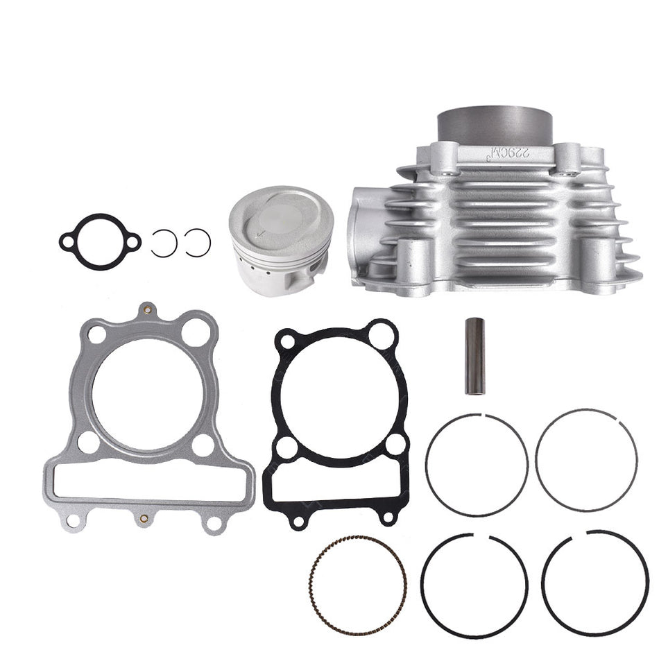 Cylinder Piston Gasket Top End Kit For Yamaha Timberwolf 250 92-00 YFM250 89-91