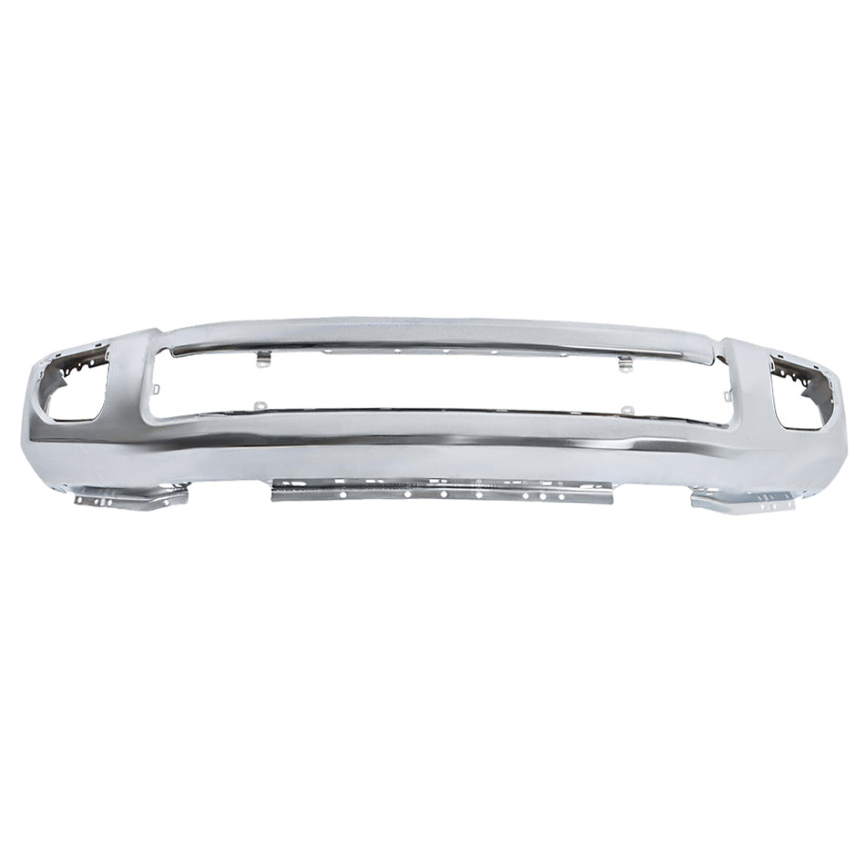 Labwork Front Bumper For 2020-2022 Ford F250 F350 Chrome Steel W/ Fog Light Hole