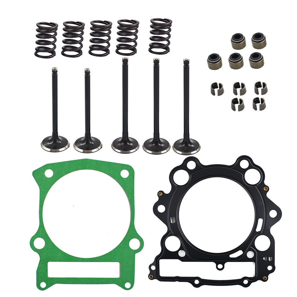 CYLINDER INTAKE EXHAUST VALVES Fits for YAMAHA RAPTOR 660R YFM660R 4X4 2001-2005