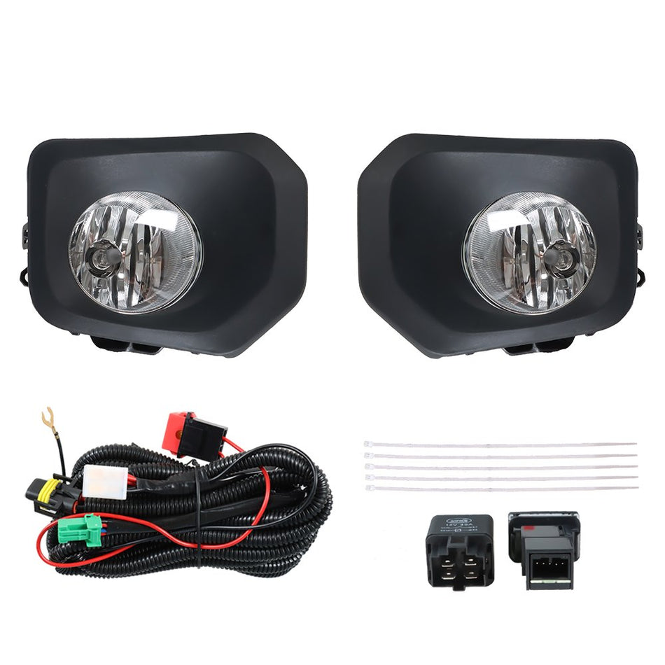 Labwork?Left+Right Fog Lights For 2016-2020 Toyota Tacoma SR SR5 W/Wiring Kit
