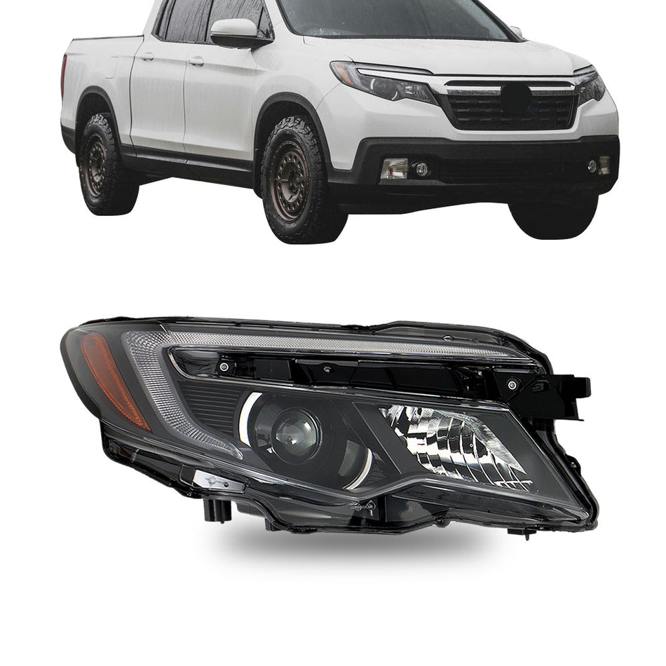 Labwork Right Headlight For Pilot LX 16-18&Ridgeline17-20 Halogen W/O DRL