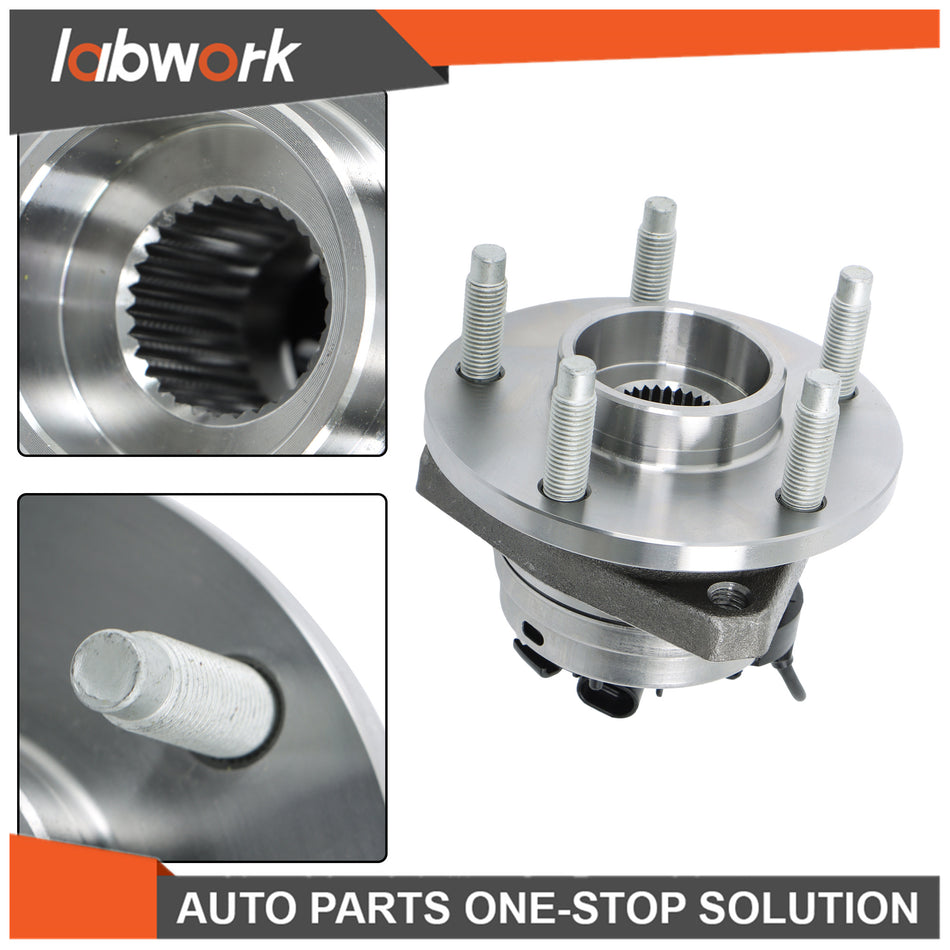 Labwork Front Wheel Hub Bearing Assembly 2004-2012 for Chevy Malibu 513214