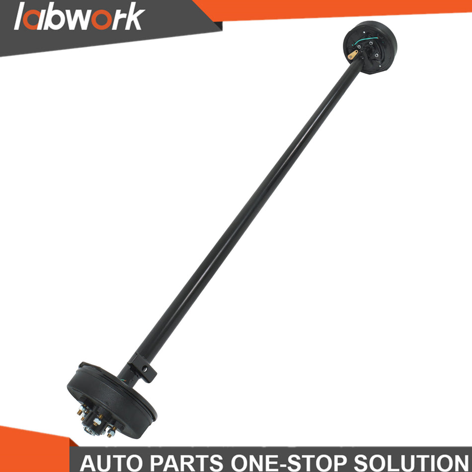 Labwork 95" Hub Face 80" Spring Center 3500lb Electric Brake Trailer Axle