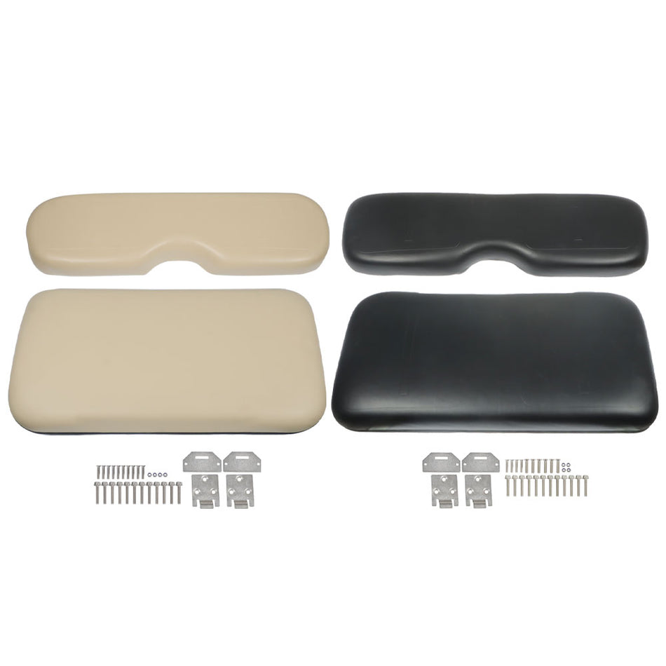 1994-2013 Front Seat Cushion with Hardware Set For EZGO Medalist TXT Golf Cart