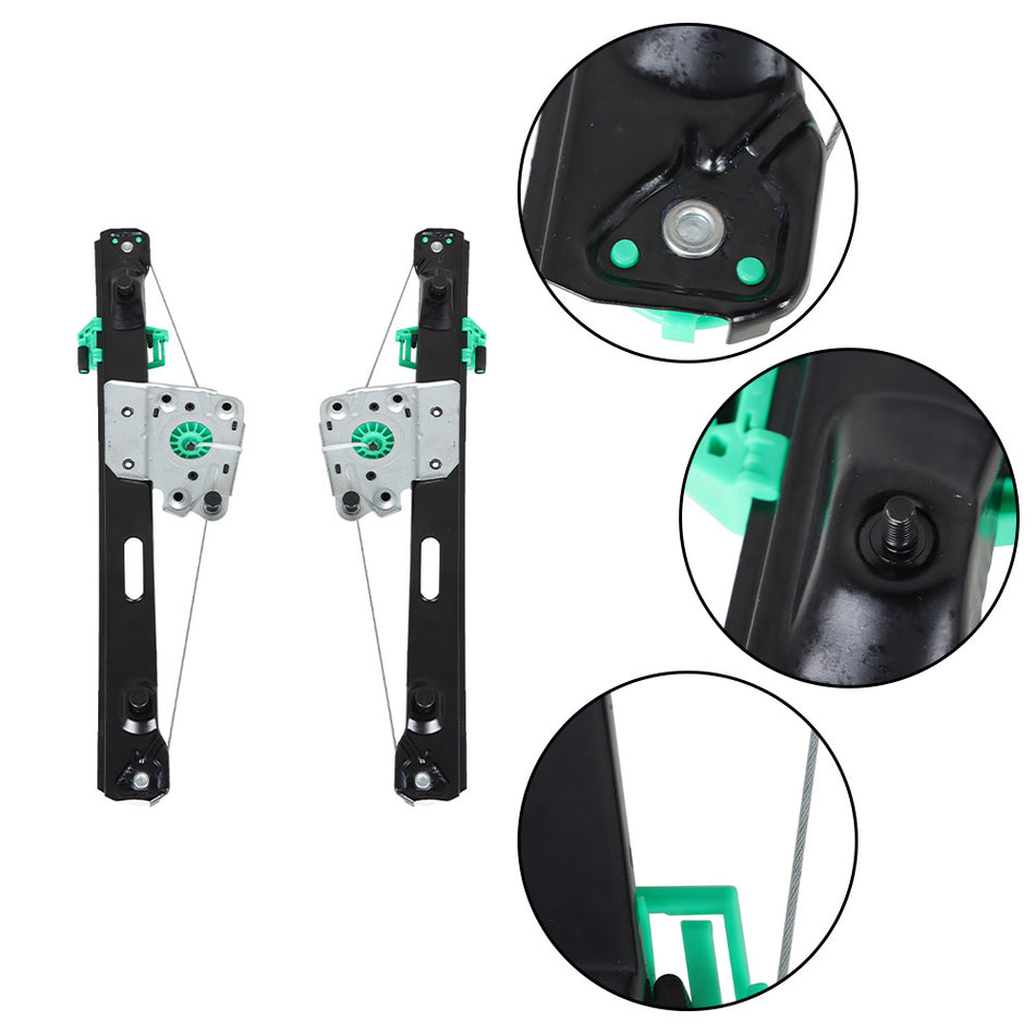 Labwork Power Window Regulator Rear Left & Right For 2007-2011 BMW 328i 335i NEW