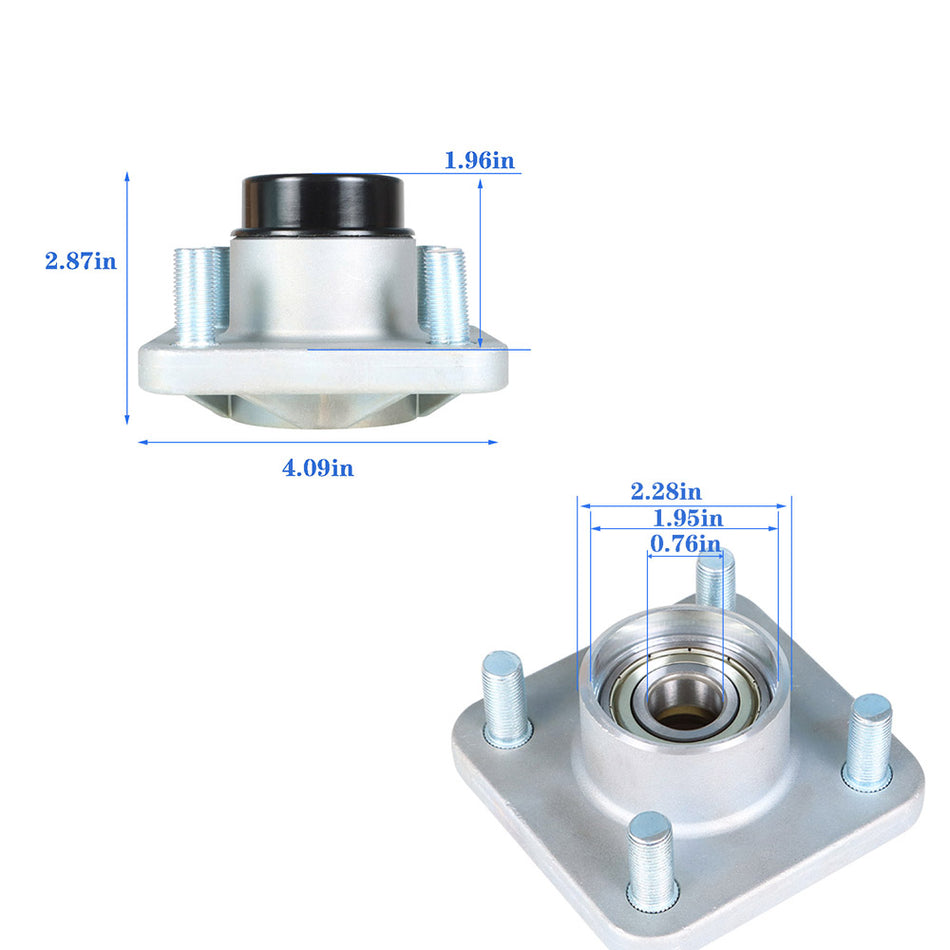 2x Front Wheel Hub For Yamaha G8/G9/G14/G16/G19 JG5-WF511-10-00 Drive Golf Cart