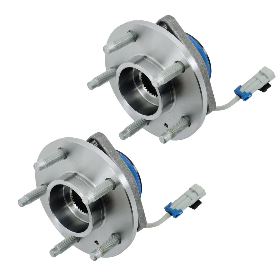 Front & Rear Wheel Hub and Bearing Assembly Replacement for Allure Lacrosse Century Lesabre Lucerne Park Avenue Regal Rendezvous 1997-2011