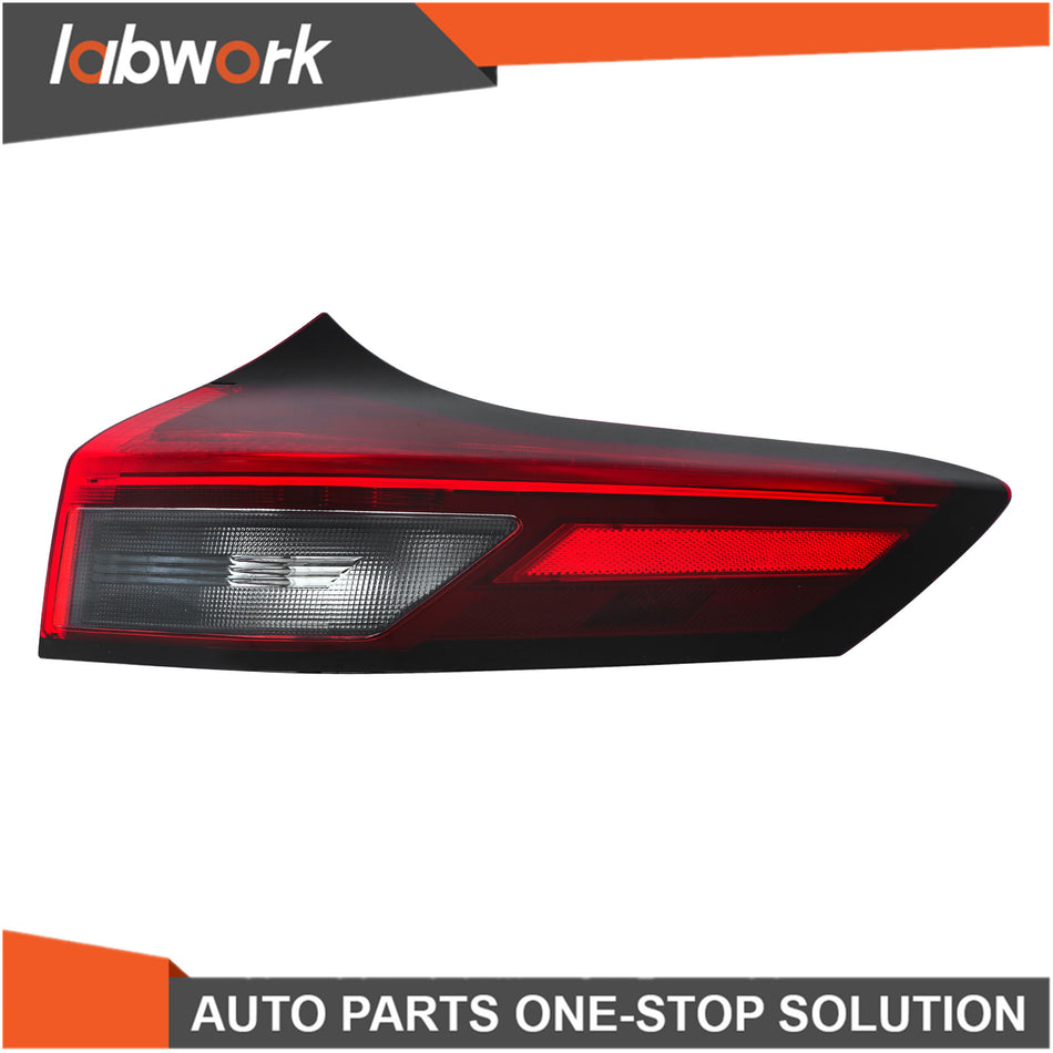 Labwork Passenger Side For 2021-2023 Nissan Rogue Rear Outer LED Tail Light Lamp
