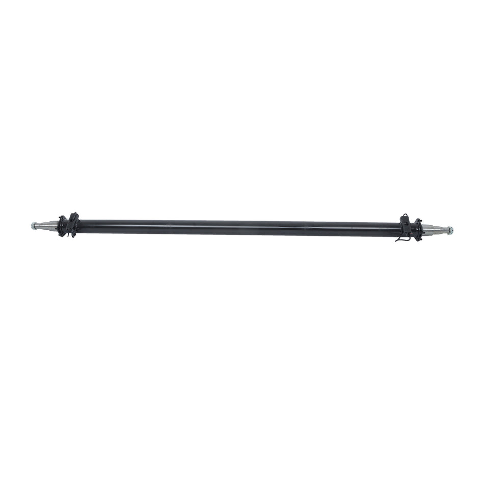 Labwork Trailer Axle Only Beam Idler 85" Hub Face 70" Spring Center 6000lbs