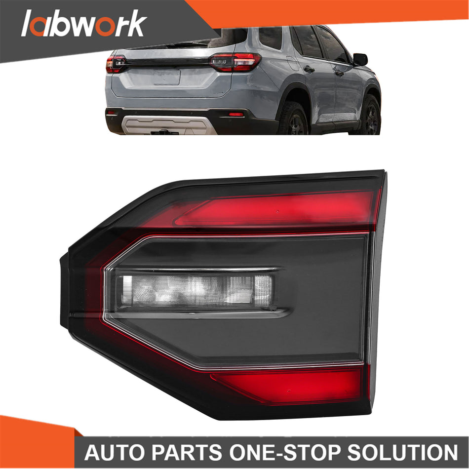 Labwork Tail Light For 2023-2025 Honda Pilot Sport Halogen Rear Inner Right Side