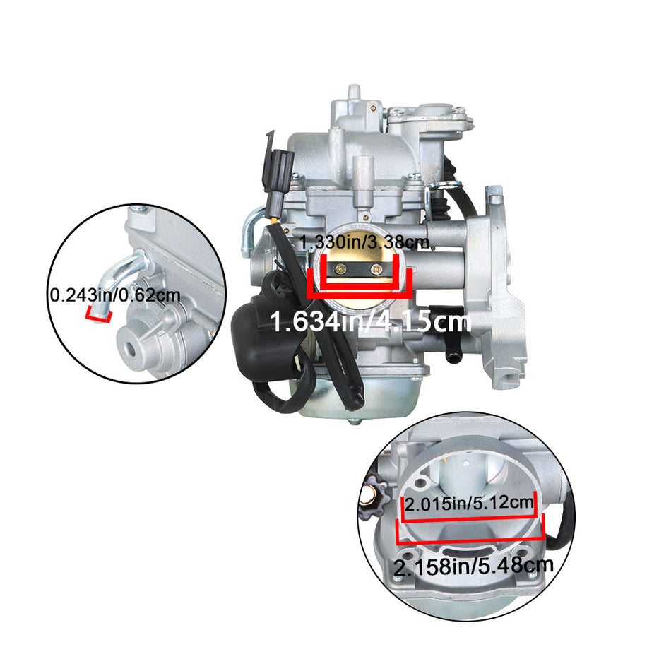 CARBURETOR FOR ARCTIC CAT 500 2004-2007 AUTOMATIC # 0470-471 ATV ASSY