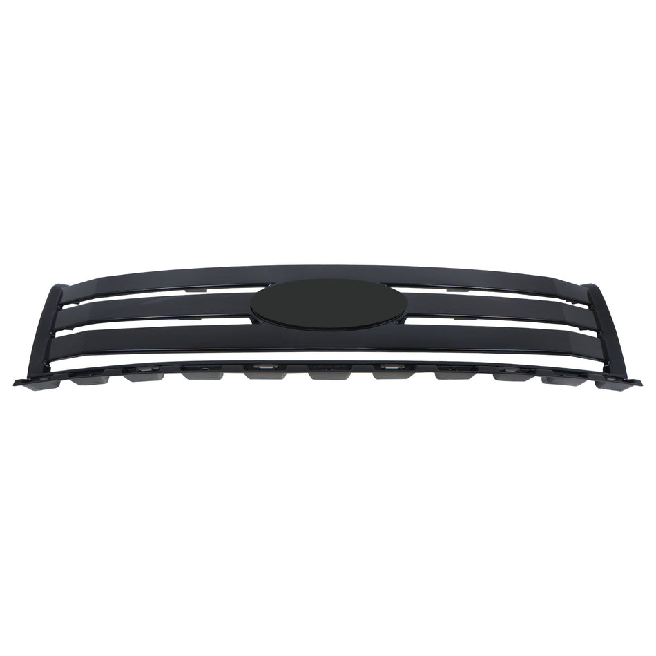 Labwork Front Bumper Upper Grille Gloss Black For 2007 2008-2010 Ford Edge