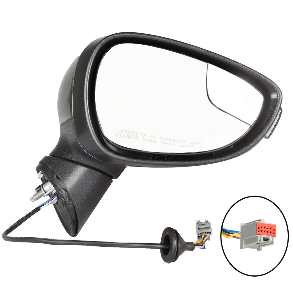 Labwork Passenger Right Hand Side Mirror For 2014-2019 Ford Fiesta FO1321460
