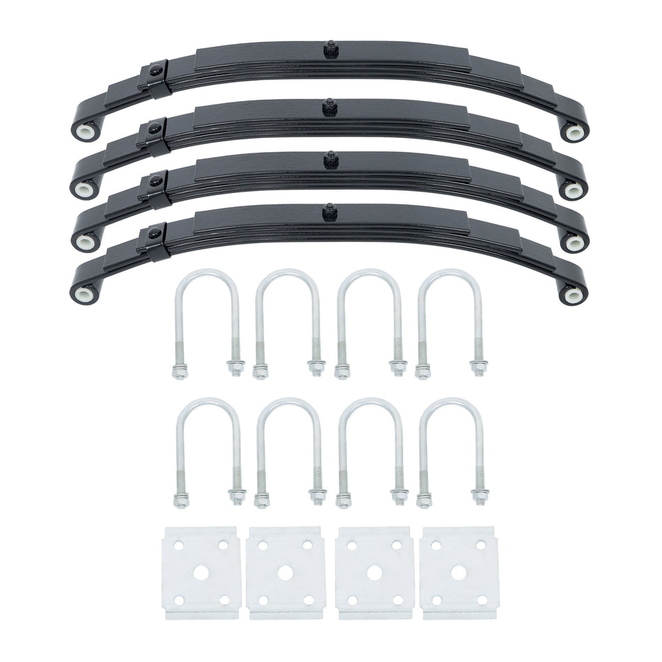 Labwork Trailer Axle Suspension Kit 1750lb Leaf Springs Ubolt Kit 3500lb Tandem