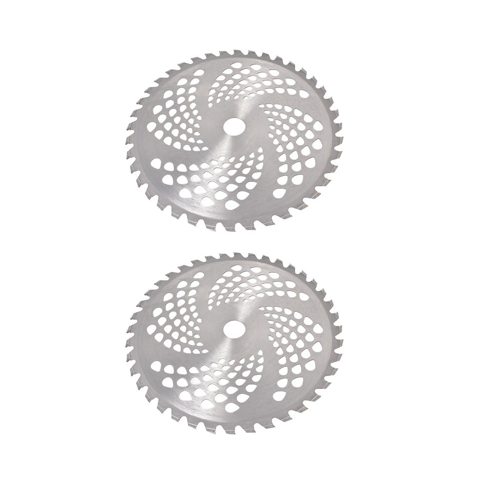 2 Pack 10 Inch Carbide Tip Brush Blades Suitable For Cutter Trimmer Weed Eater