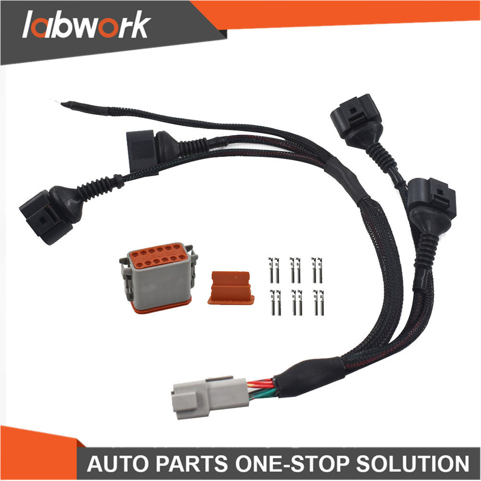 Labwork Ignition Coil Wire Harness For 1997-2005 Audi VW GTI A4 B5 Jetta 1.8T