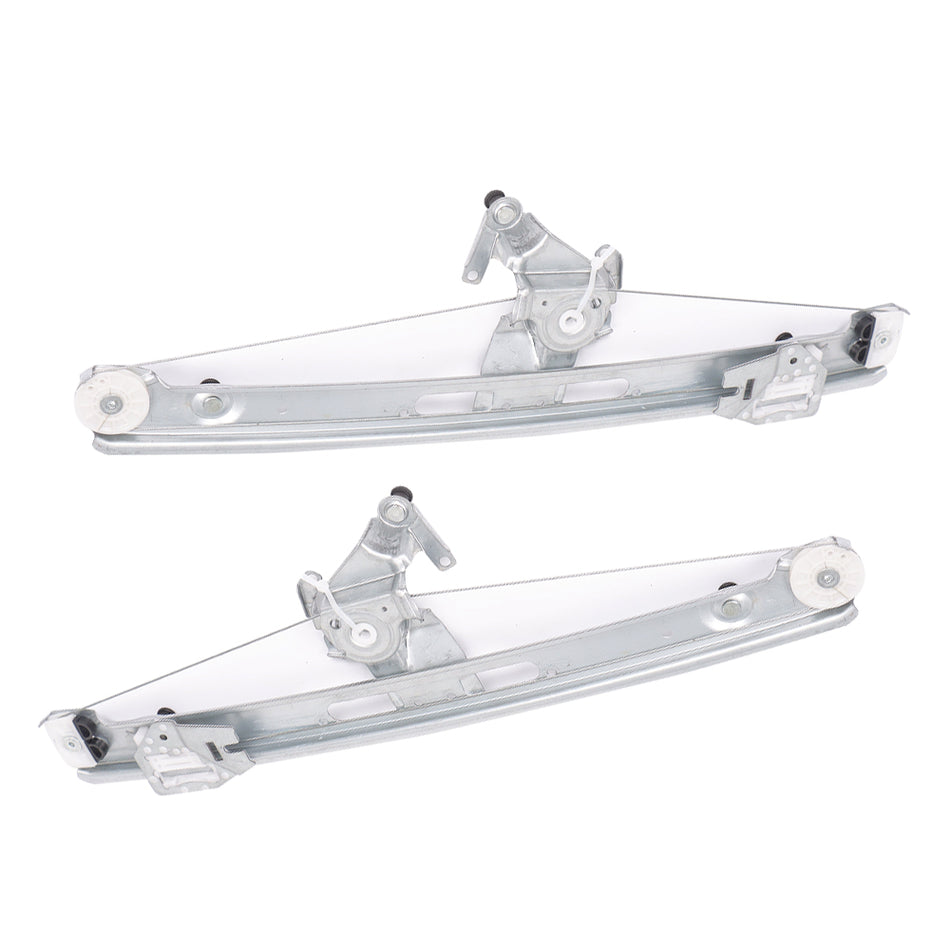 Labwork Set of 4 Front Rear RH LH Power Window Regulator For 2001-2005 BMW New
