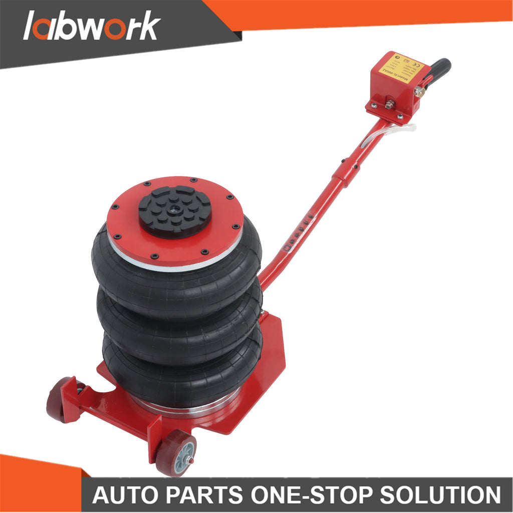 Labwork Triple Bag Air Jack 3 Ton/6600 lbs Pneumatic Jack for Car SUV Lifting