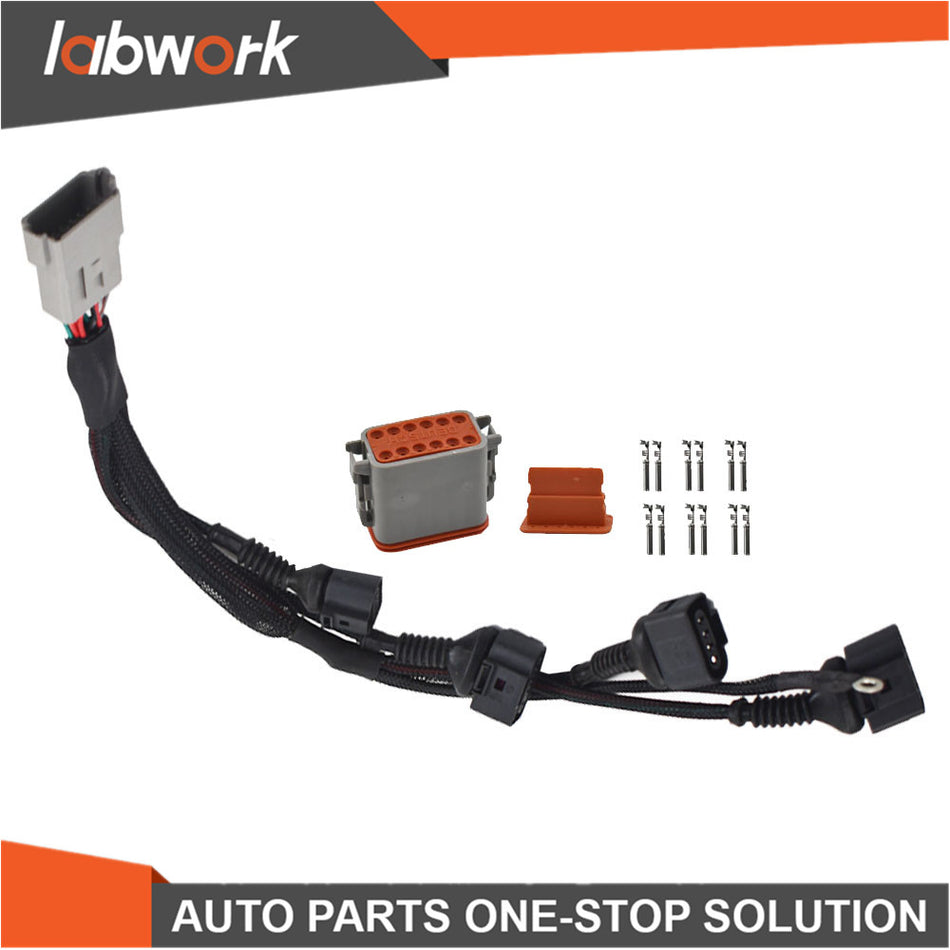 Labwork Ignition Coil Wire Harness For 1997-2005 Audi VW GTI A4 B5 Jetta 1.8T