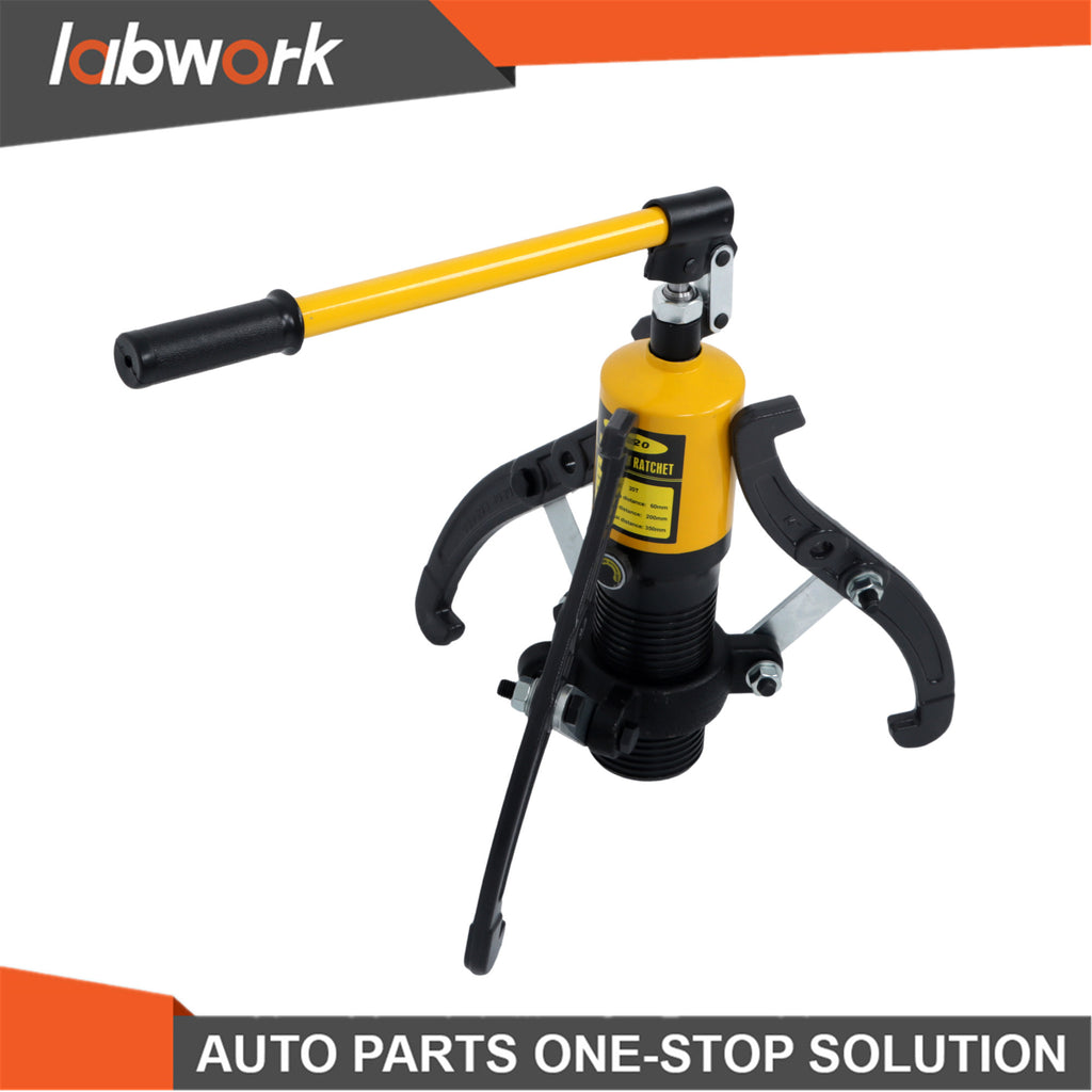 Labwork 20 Ton Hydraulic 3 Jaw Puller Hub Bearing Gear Separator 4-12" Spread