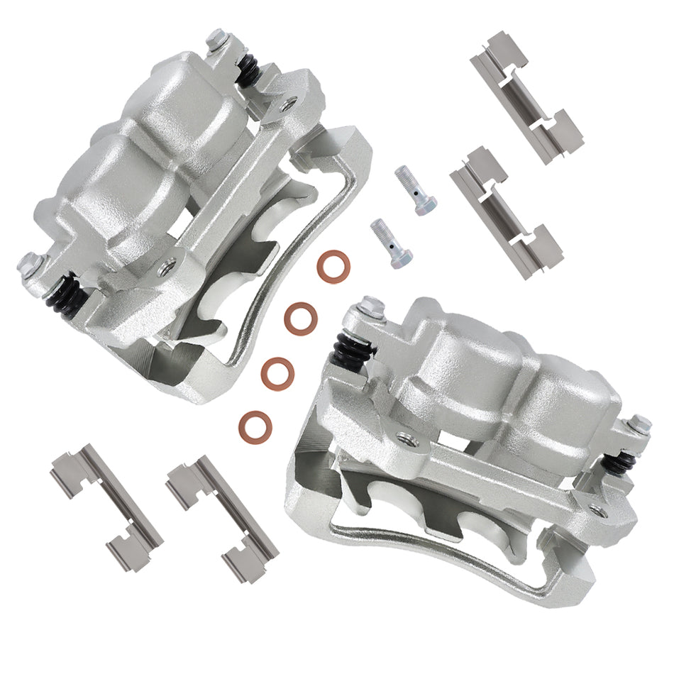 Labwork Front Brake Caliper W/Bracket For 2005-10 Jeep Grand Cherokee Commander